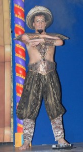 The Singing Librarian as the Genie of the Lamp - click for larger version